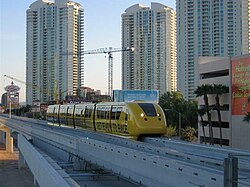 SLS Hotel Station of the monorail