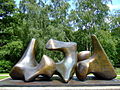 Three Piece Sculpture: Vertebrae (1968/1969)