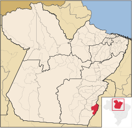 Conceição do Araguaia – Mappa
