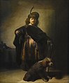 Zelfportret in oriëntaalse kledij (1631) van Rembrandt