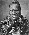 Tāwhiao, roi des Māoris de 1860 à 1894.