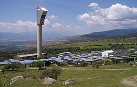 The THEMIS Solar Power tower.