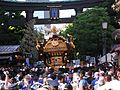深川祭 本祭 御本社二之宮神輿（重量約2噸）（2009年8月16日）