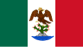 Bandeira do Primeiro Império Mexicano (1821-1823)