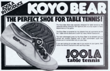 Koyo Bear shoe designed by Ichiro Ogimura, 1977 advertisement