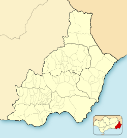 Pulpí is located in Province of Almería
