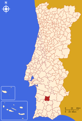 Localização de Aljustrel