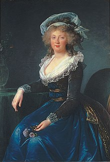 Портрет кисти Элизабет Виже-Лебрён, 1790