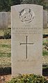 CWGC headstone for Neil Primrose, Ramleh War Cemetery