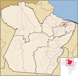 Santa Isabel do Pará – Mappa