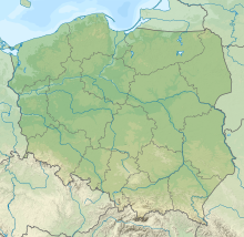 索尔道集中营在波兰的位置