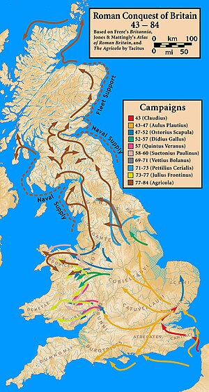 Завоевание Британии римлянами (43—84 гг.)
