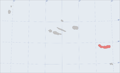 Umiestnenie ostrova São Miguel v rámci Azorských ostrovov
