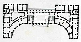 Ярославський П.А.Присутні місця для міста Харків, план 2-го поверху, бл. 1795 р.