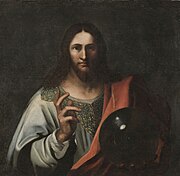 Cristo com esfera (cópia) no Museu Nacional de Belas Artes