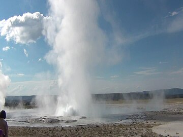 geyser and surrounding area, 2013