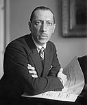 Stravinsky c. 1920 to 1925