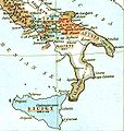 Itālijas dienvidi, 1050