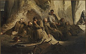 Niedziela w kopalni, 1882, Muzeum Narodowe w Warszawie