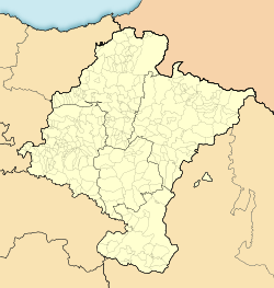 Pamplona ubicada en Navarra
