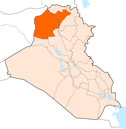 Location of Nineveh Province