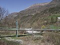 Passerelle über den Gave de Gavarnie