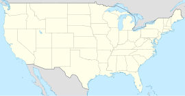 Poloha mesta Augusta v rámci USA