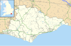 Buxted is located in East Sussex