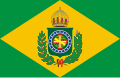 Brasilian keisarikunnan lippu 1. joulukuuta 1822–1870.