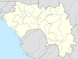 Poloha mesta v Guinei