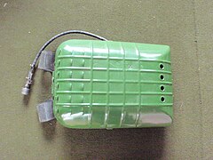 Top/back view of IDA 71 in its casing