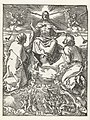 Das Jüngste Gericht aus Die kleine Passion, Holzschnitt (ca. 1510)