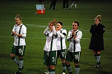 photo of O'Sullivan after playing in an international friendly in Portland, Oregon in November 2012