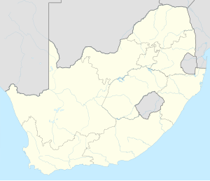 Bhisho na zemljovidu Južne Afrike