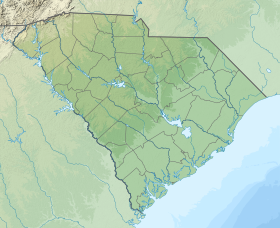 Voir sur la carte topographique de Caroline du Sud