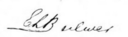 Edward Bulwer-Lytton – podpis