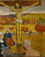 Ar C'hrist melen (Le Christ jaune), 1889, Albright–Knox Art Gallery, Buffalo, New York
