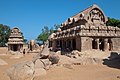 Pancha Rathas ('Cinc carros'), temples monolítics de Mahabalipuram