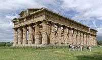 tempel van Poseidon in Paestum