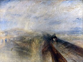 J. M. W. Turner - Rain, Steam and Speed - The Great Western Railway (1844)