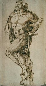 بارتولومئو باندینلی، Study of a crucified thief, 16th century