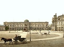 Plaça del Teatre l'any 1900.