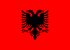 Flag of Albania (double-headed eagle)