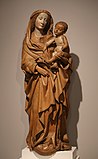 Мадонна с Младенцем. Между 1455 и 1460. Дерево, роспись. Муниципальный музей, Ульм