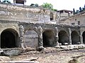 Rimsko kupatilo u kojemu je pronađena većina ljudskih ostataka