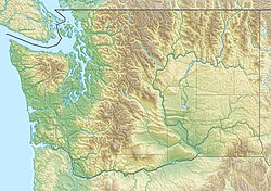 西雅图在華盛頓州的位置