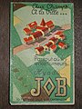 Publicitat pel paper JOB. França, vers 1930.