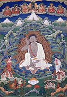 Bhuti thangka (Milarepa - 1052-1135), 19-20. század