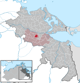 Kaart van Blesewitz