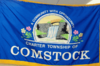 Flag of Comstock Township, Michigan